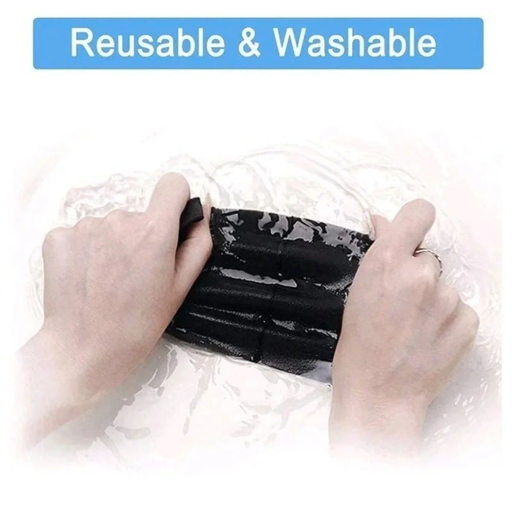 Simpli-Magic Fabric Masks Adult White 50 Pack 79357 New In Package!